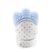 Load image into Gallery viewer, Baby Silicone Mitten Teething Glove Natural Sucking Fingers